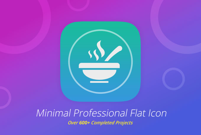 680x458 Design Flat Minimalist Mobile App Icon For Apple Or Android