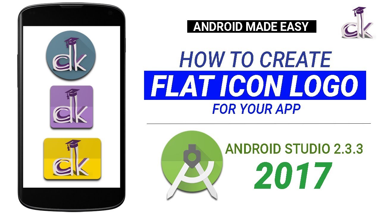 1280x720 How To Make Your Own Flat Icon Android App Logo In Under Minutes