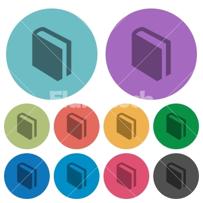 400x400 Color Book Flat Icons