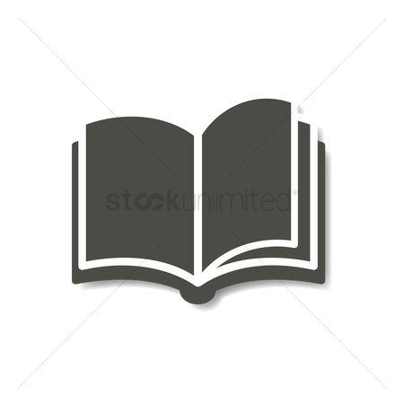450x450 Free Open Book Flat Icon Stock Vectors Stockunlimited