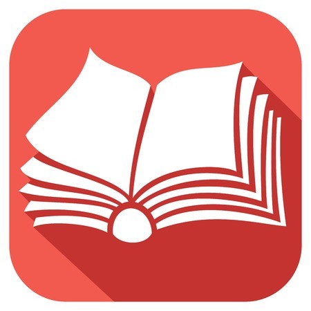 450x450 Open Book Flat Icon Royalty Free Vector Graphics