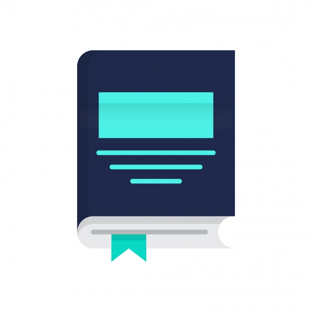 640x640 Book Flat Icon, Flat, Colored, Simple Png And Vector