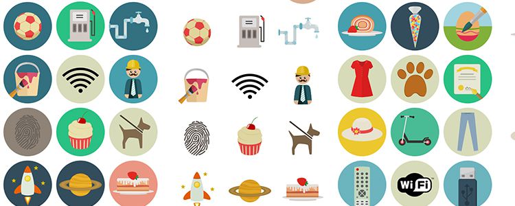 Top Free Flat Icon Sets For Ui Design 750x300 Top Free Flat Icon Sets For Ui Design