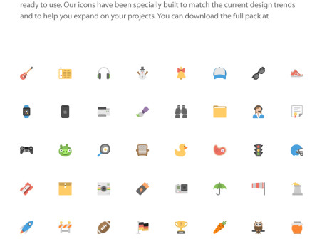 452x336 Free Flat Icon Pack Icons