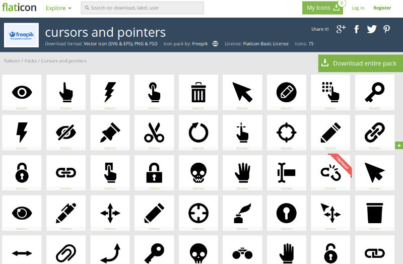 800x524 Quality Free Flat Icon Sets For Your Designs Sitepoint