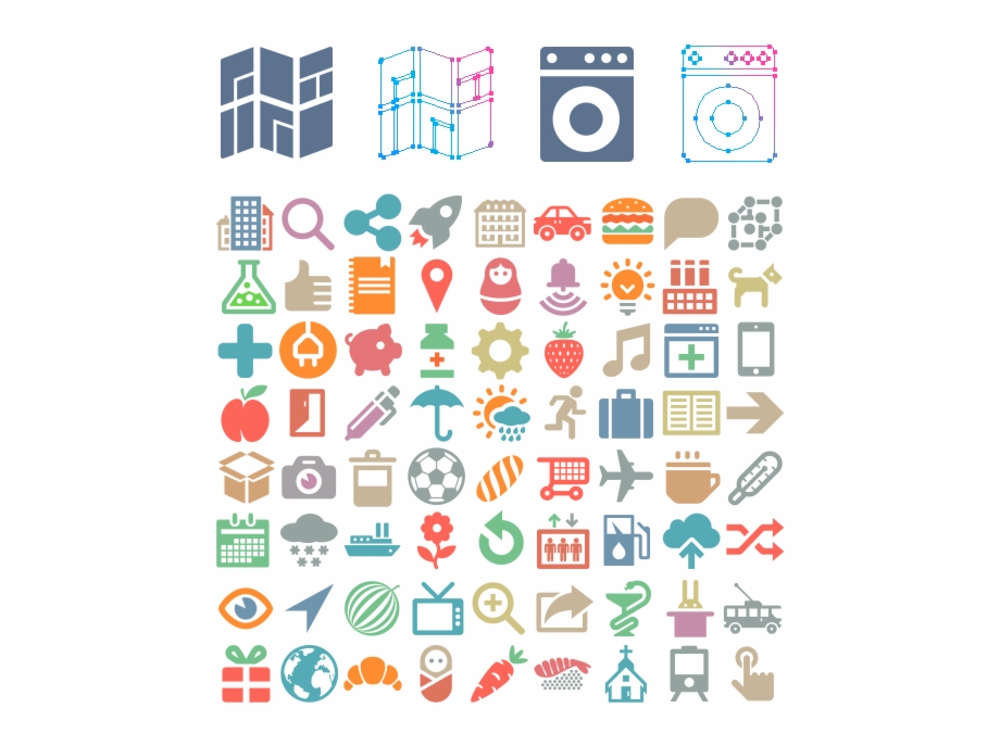 920x687 Vector Set Flat Icon