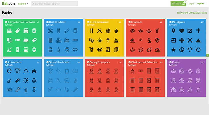 727x400 Incredible Resources For Downloading Icon Packs