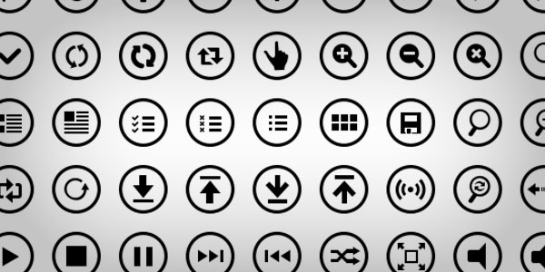 600x300 Flat Icon Set