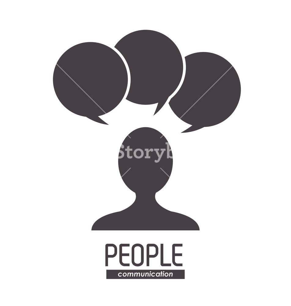 952x1000 People And Communication Concept Represented