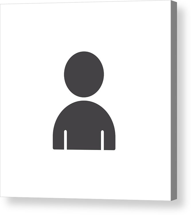 666x750 Person Icon Vector, Filled Flat Sign, Solid Pictogram Isolated