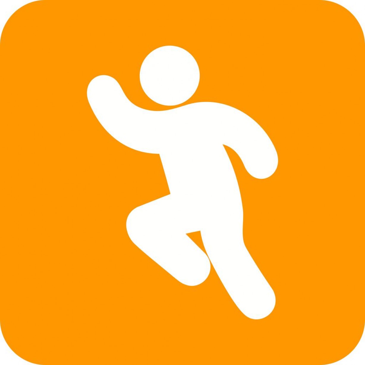 1228x1228 Running Person Icon Vector Lamaison