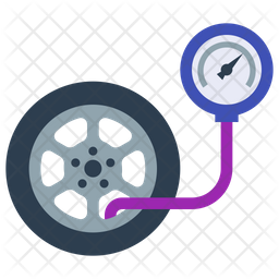 Tire Pressure Icon Of Flat Style 256x256 Tire Pressure Icon Of Flat Style