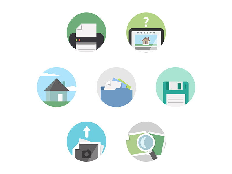 800x600 Flat Ui Icon Pack