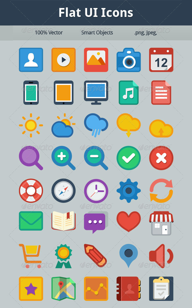 650x1039 Flat Ui Icon