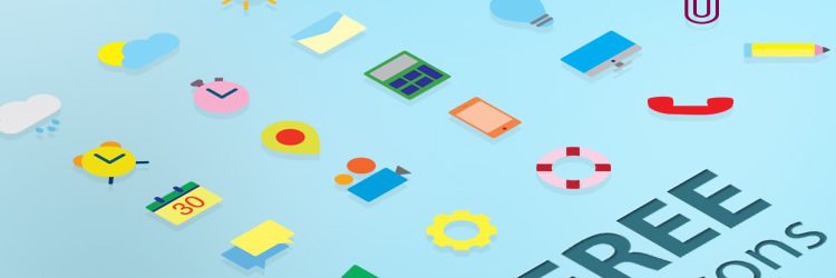 750x250 Top Free Flat Icon Sets For Ui Design