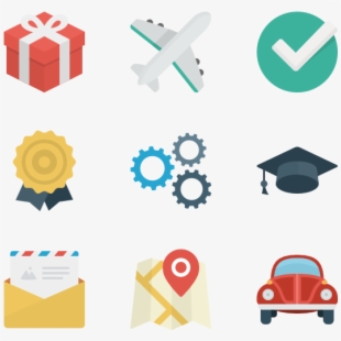 310x310 Flat Design Of Icons