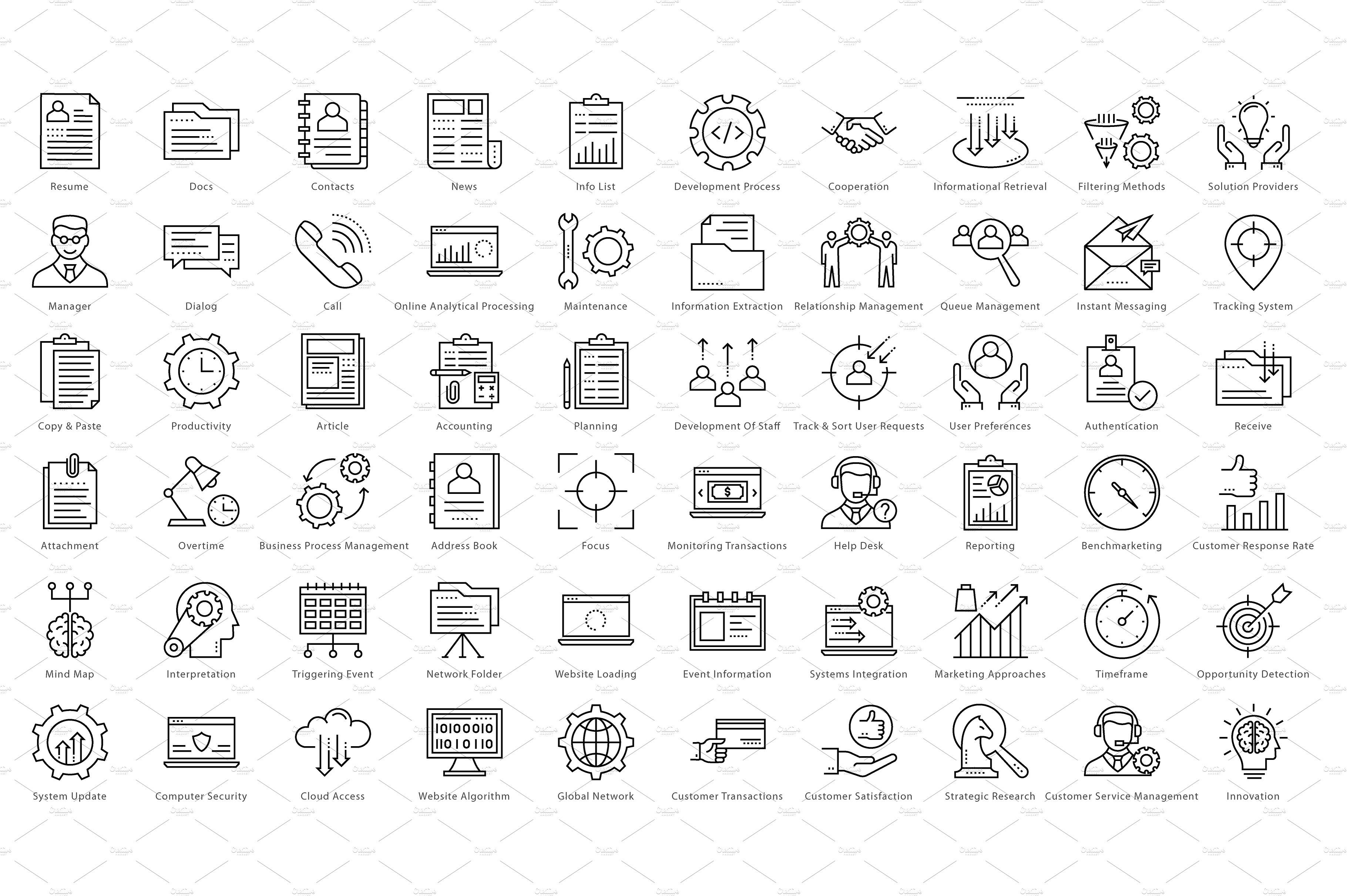 3640x2422 Business Line Icons Icon, Flaticon, Icons, Icon Pack, Icon