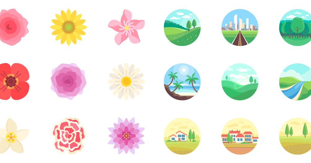 1004x525 Download The Best Nature Themed Packs From Flaticon