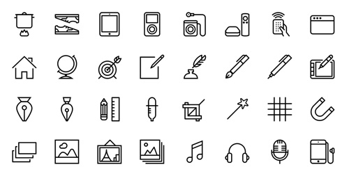500x253 Flat Icon Vector