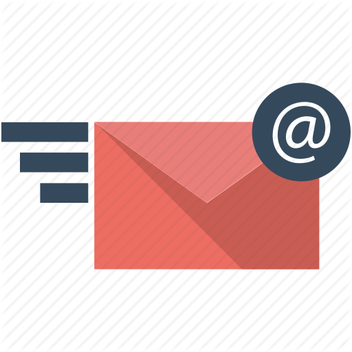512x512 Email, Envelope, Flat Icon, Letter, Mail, Send, Seo Icon