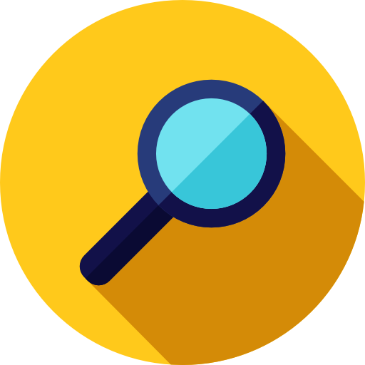 512x512 Search Flat Icon