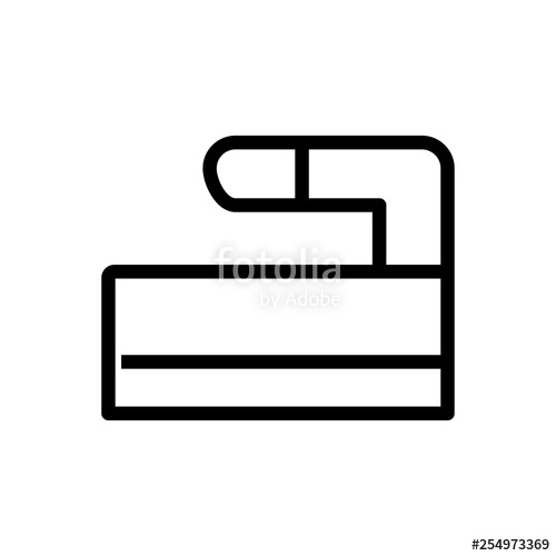 500x500 Flatiron Icon Home Work Sign Stock Image And Royalty Free Vector