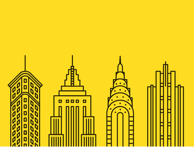 394x298 New York Illustration Project Bhl Logo New York Illustration