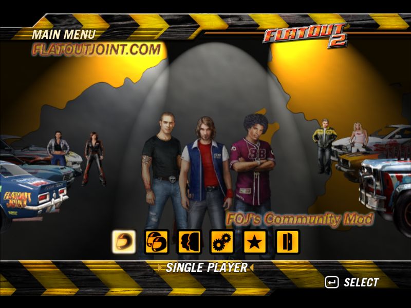 800x600 Foj Community Mod For Flatout