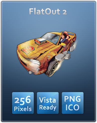 390x492 Flatout Vista Ready Icon