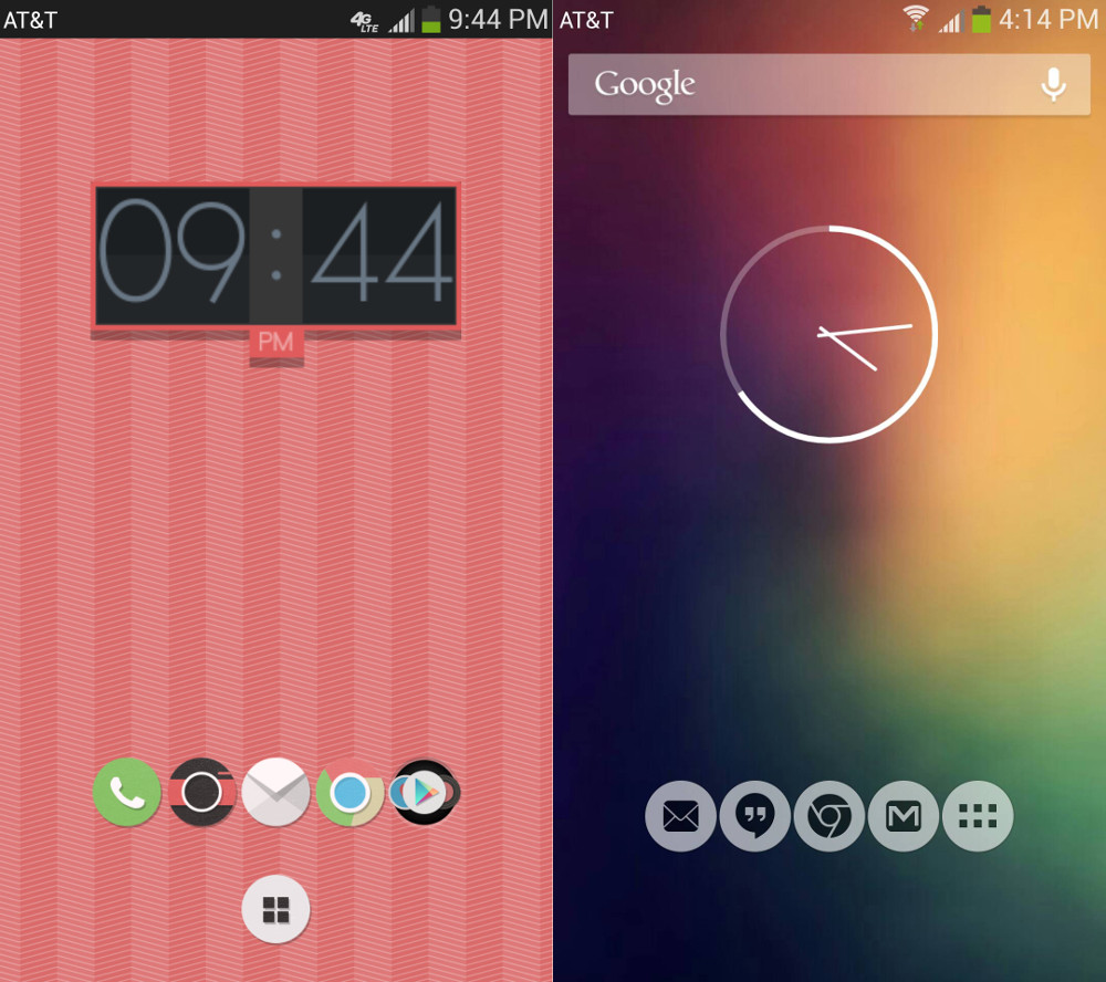 1000x888 Two Icon Packs We're Loving Flatro And Through Glass Droid Life