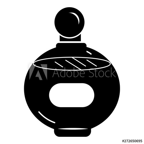 500x500 Flavor Perfume Bottle Icon Simple Illustration Of Flavor Perfume