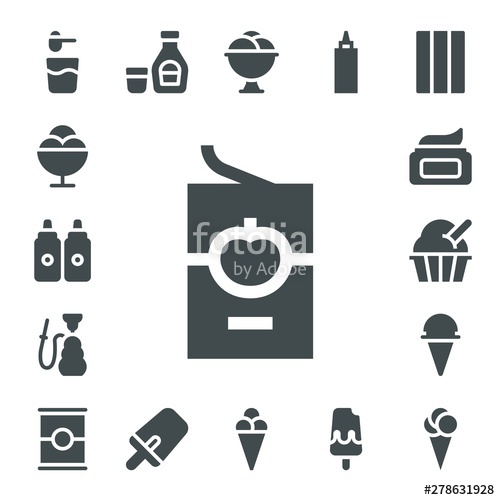 500x500 Flavor Icon Set Stock Image And Royalty Free Vector