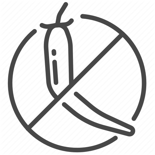 512x512 Chilli, Flavor, Hot, No, Not, Spicy, Unspicy Icon