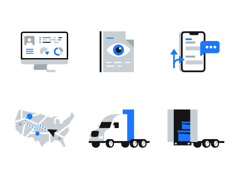 800x600 Fleet Management Icons Pack