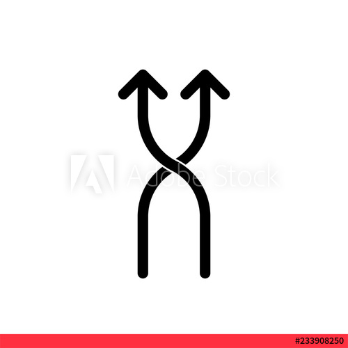 500x500 Flexibility Icon, Vector Illustration