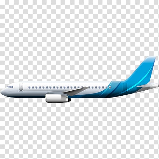 512x512 Airplane Flight Icon, Plane White And Blue Airplane Transparent