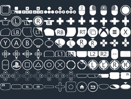 516x389 Controller Icon Pack