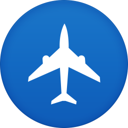 256x256 Plane Flight Icon