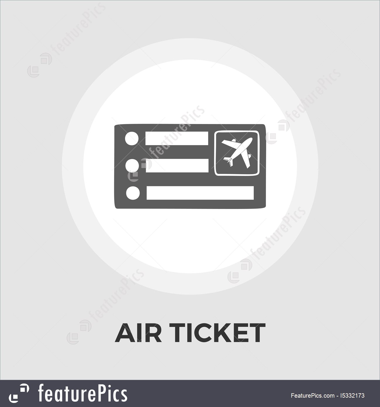1300x1392 Illustration Of Air Ticket Icon