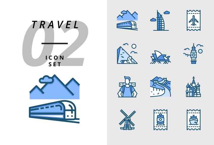 723x490 Pack Icon For Travel, Train Transportation, Dub Flight Ticket