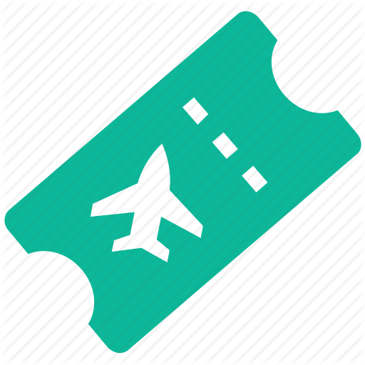 512x512 Air Ticket, Flight Ticket, Ticket, Travel Icon