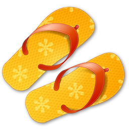 256x256 Flip Flops Icon Free Download As Png And Icon Easy