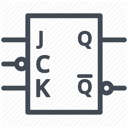 512x512 Circuit, Electric, Electronic, Flip Flop Symbol, Jk Flip Flop