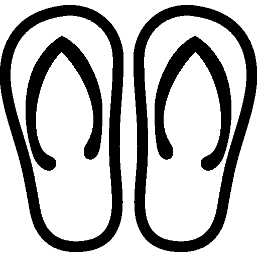 512x512 Clothing Flip Flops Icon Ios Iconset