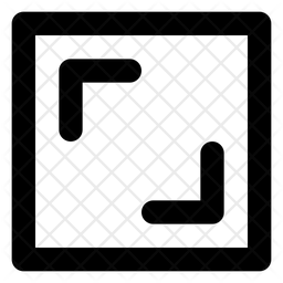 256x256 Flip Diagonal Arrow Icon Of Line Style