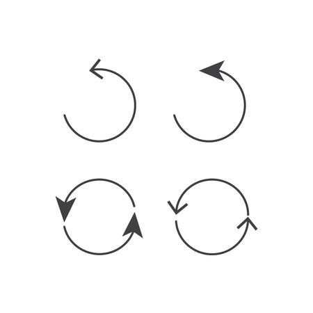 450x450 Return Icon Flip Over Or Turn Arrow Reverse Sign