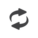 160x160 Reverse Exchange Icon Flip Over Or Turn Arrow Reverse Sign