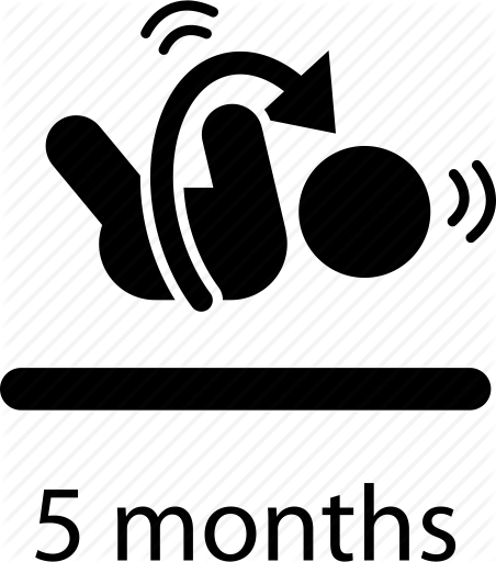 452x512 Baby, Belly, Flip, Infant, Roll Over, Rolling, Tummy Icon