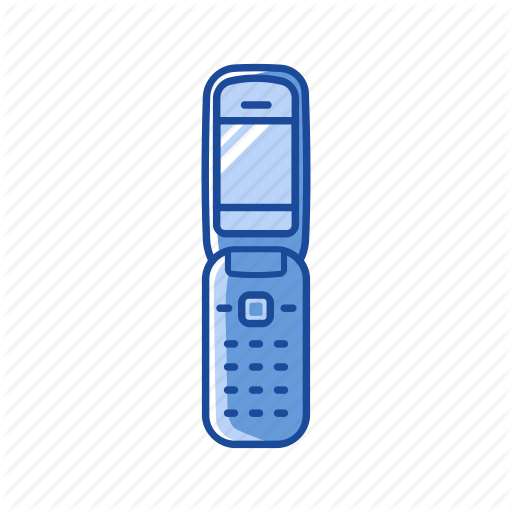 Flip Phone Icon at Vectorified.com | Collection of Flip Phone Icon free ...