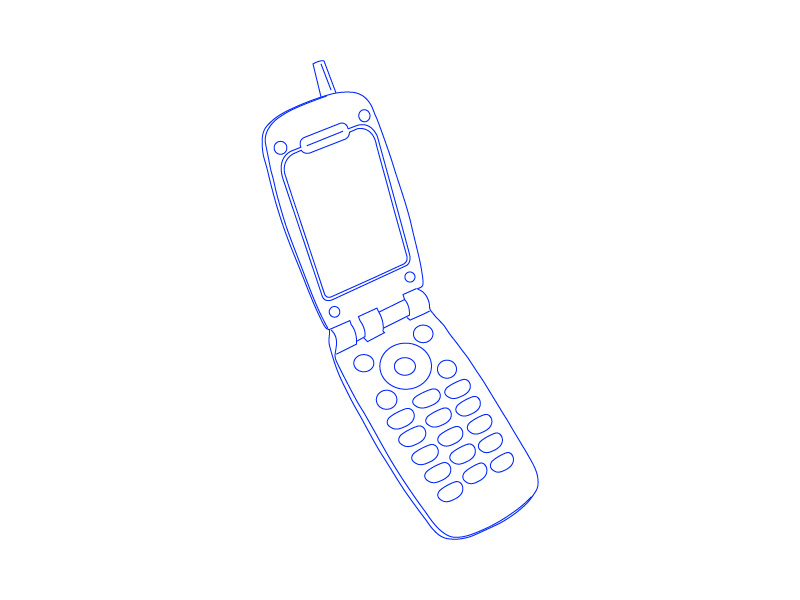 800x600 Flip Phone